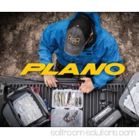 Plano Fishing, 3 Tray Tackle Box, Dual top access, Green/Off White   569696668